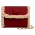 thumbnail image 1 of Bolso infantil Bolso bandolera para niña Monedero con cadena de peluche para niña, 1 of 6