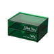 thumbnail image 1 of Estuche de almacenamiento Joyero Soporte de exhibición Estante para delineador de ojos Tamaño compacto Transparente Multicolor Apilable Almacenamiento y organización del hogar Verde Pequeño Injueey HA080042-01, 1 of 6