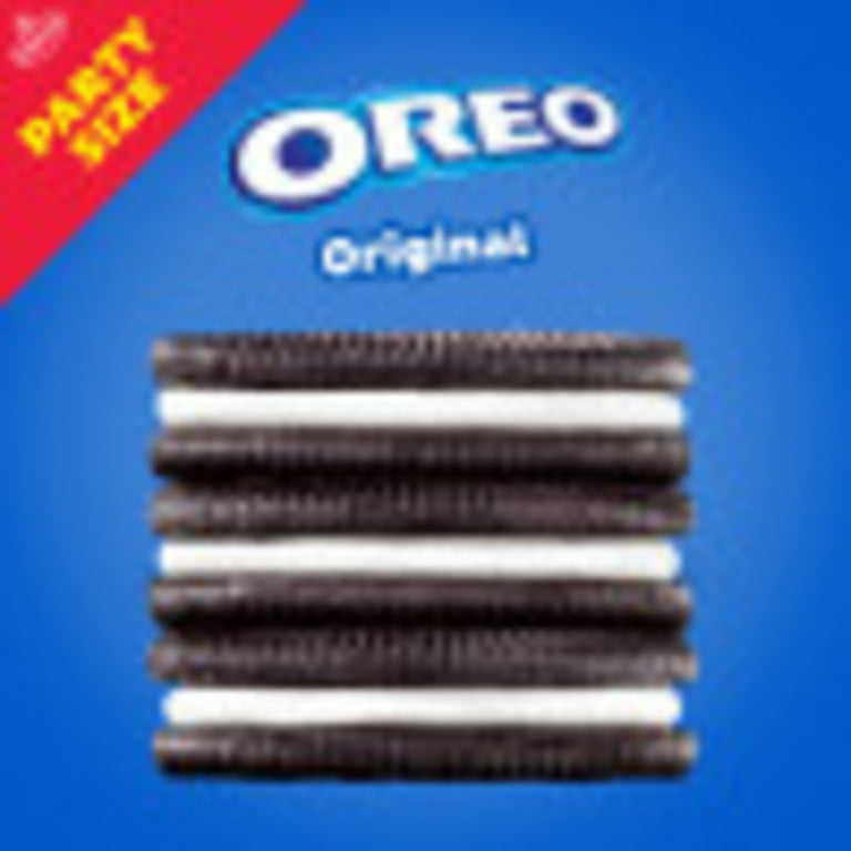 Oreo Chocolate Sandwich Cookies, Party Size, 24.16 oz