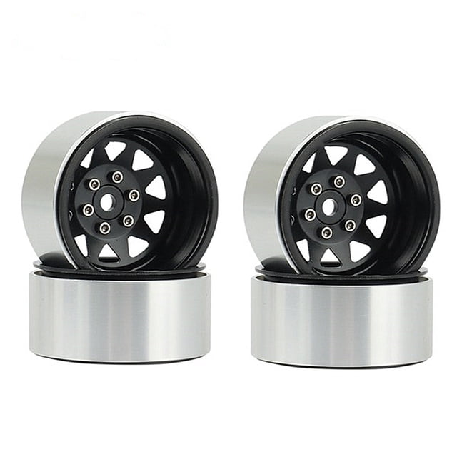 Llanta Beadlock 4 Uds 1 9 Pulgadas S para 1/10 SCX10 90046 TRX4 D90