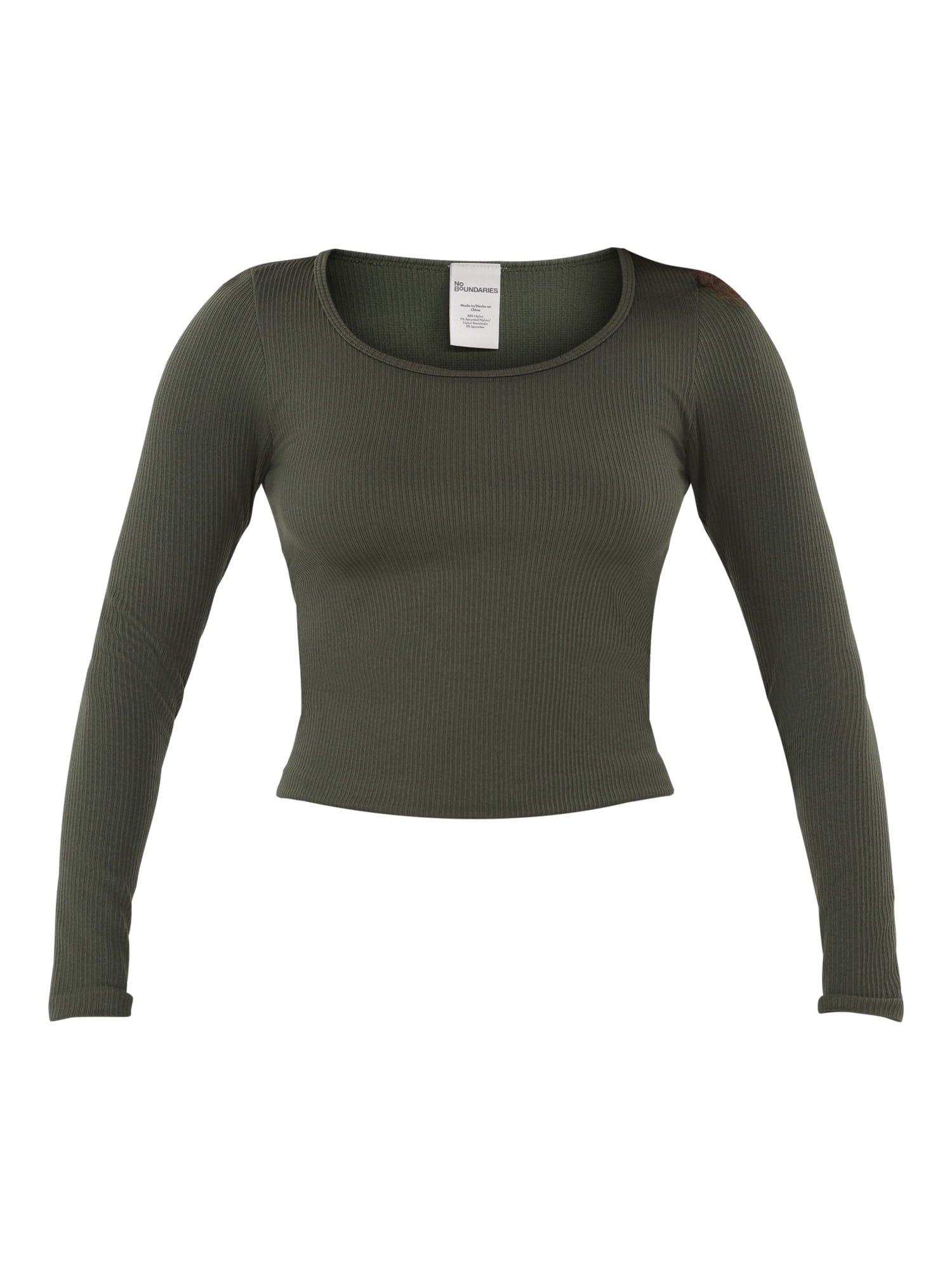 No Boundaries Seamless Scoop Neck Top, Women's