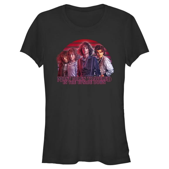 Netflix Junior's Stranger Things Teen Group Shot Graphic T-Shirt