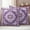 Khaki Dark Purple Orange, variant on Orange Red Boho Outdoor Waterproof Pillow Covers, Vintage Flower Tribal Distressed Printed Decorative Rectangle Throw Pillowcase Sofa Cushion Sham for Patio/Couch/Chair, 20"x12" 2 Pack