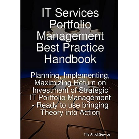 It Services Portfolio Management Best Practice Handbook