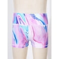 thumbnail image 5 of iiniim Kids Girls Tie Dye Boy-Cut Shorts Bottoms Gymnastics Sports Workout Shorts Activewear, 5 of 7