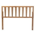 thumbnail image 3 of Bowery Hill Modern Rubber Wood/Engineered Wood Full Size Headboard in Ash Walnut, 3 of 8