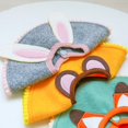 thumbnail image 4 of Cartoon Pet Bandana Duck Rabbit Ear Reusable Heart Dog Bandana Flower Cat Bib, 4 of 10