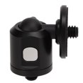 thumbnail image 2 of Rótula De Cámara, Mini Rótula De Trípode Anodizada Negra Para Monitores Para Grabadoras De Video Para Teléfono ANGGREK Fotografía, 2 of 8