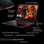 Acer Nitro 5 AN515-55-53E5 Gaming | Intel Core i5-10300H | NVIDIA GeForce RTX 3050 GPU | 15.6 FHD 144Hz IPS Display | 8GB DDR4 | 256GB NVMe SSD | Intel Wi-Fi 6 | Backlit Keyboard