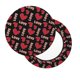 thumbnail image 2 of Disketp Heart Funda Redonda para Taburete, Funda de Cojín para Silla de Bar Suave y Elástica-12 inch, 2 of 7