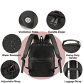 thumbnail image 7 of YOREPEK Travel Backpack, 50L Laptop Backpack with Shoe Compartment for Men and Women, Fits 17 inch Notebook, Black, 7 of 7