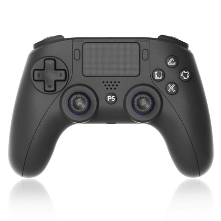 Wireless Controller for PS5, Remote for PS5 Controller Compatible with PS5/Slim/Pro/PC, For PS5 Joystick Supports Motion Control/Touch-Pad/Turbo Function, Black