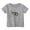 Grey, variant on Hiijoy Toddler Girls Graphic T-Shirt Short Sleeve Round Neck T Shirt Summer Casual Tshirt