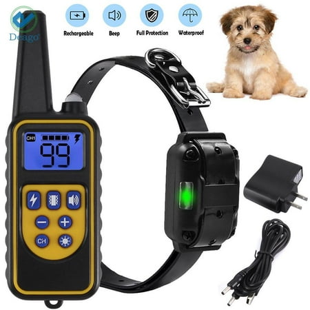 UPC: 0810029528375 | Deago Dog Training Collar With Remote Waterproof 880 Yard Range Electronic Shock Collar for Small Medium Large Dogs