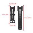 thumbnail image 2 of Correa de reloj Reloj de pulsera inteligente Correa de silicona ajustable con destornillador para Amazfit T-rex kenally EL4939-03B, 2 of 2