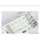 thumbnail image 4 of Washi Tape Set 4 Rollos 30mm 15mm 5mm Ancho Decorativo Colorido Cinta Adhesiva Cinta Adhesiva Adhesi Tomshoo  Vida vegetal, 4 of 7