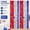 4th of July, variant on 2 Pack Black Foil Curtain Backdrop 3.28x7.05 FT Metallic Tinsel Streamer Party Decor for Birthday, Halloween, New Year's Eve Celebration