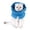 Lake blue, variant on Giaone Comfortable Pet Neck Cones Adjustable Collar After Surgeries Stops and Protects Wounds Effectively
