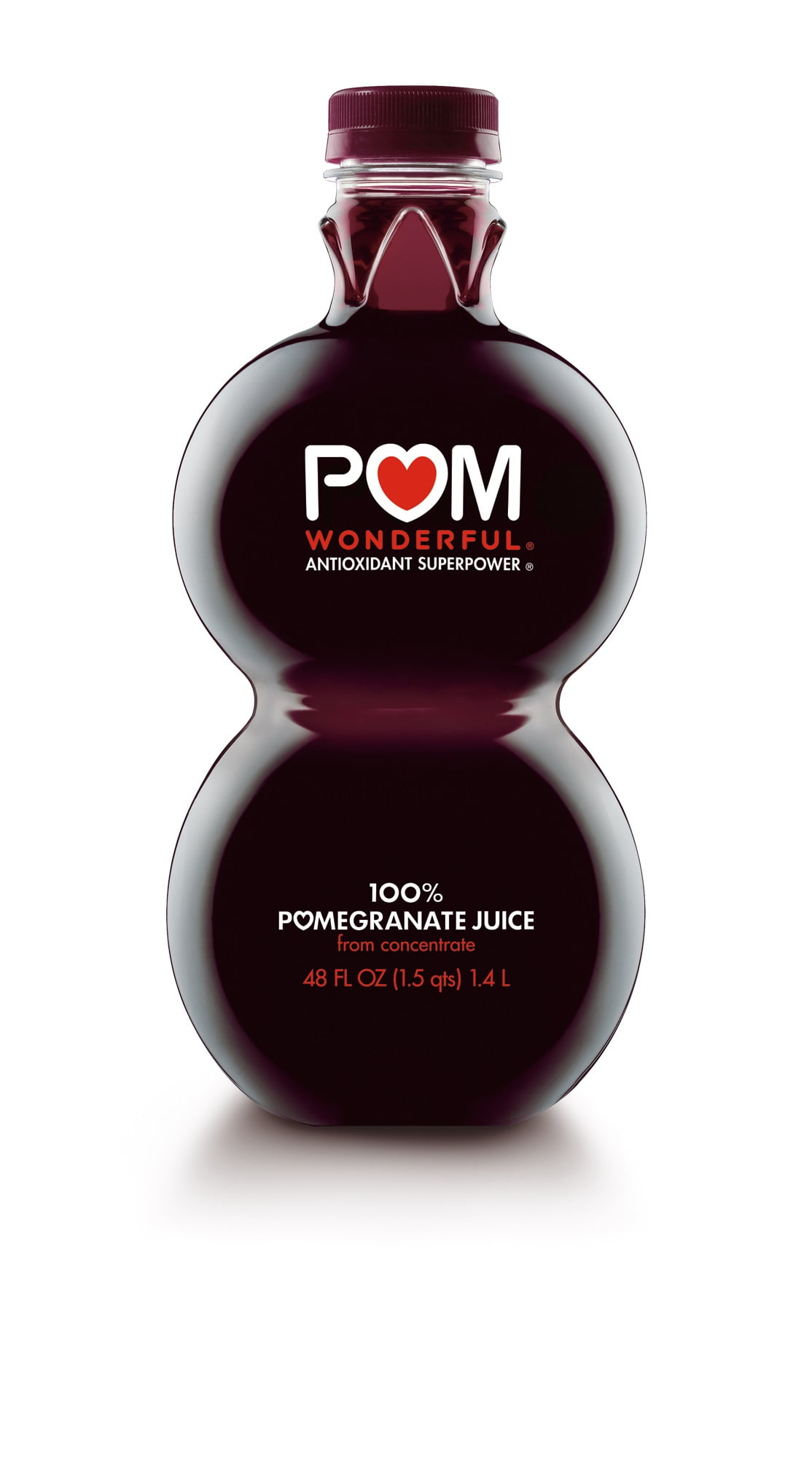 (3 pack) POM Wonderful Antioxidant Superpower 100% Pomegranate Juice, 48 fl oz