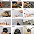 thumbnail image 5 of LNKOO DIY Wall Clock, 3D Mirror Stickers Large Wall Clock Frameless Modern Design Silent Number Clock for Living Room, Home, Office, School Decoration Gift, 5 of 7