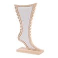 thumbnail image 4 of Runquan Jewelry Display Rack Wood Chain Stand Holder for Dressing Room Showcase Dorm White, 4 of 8