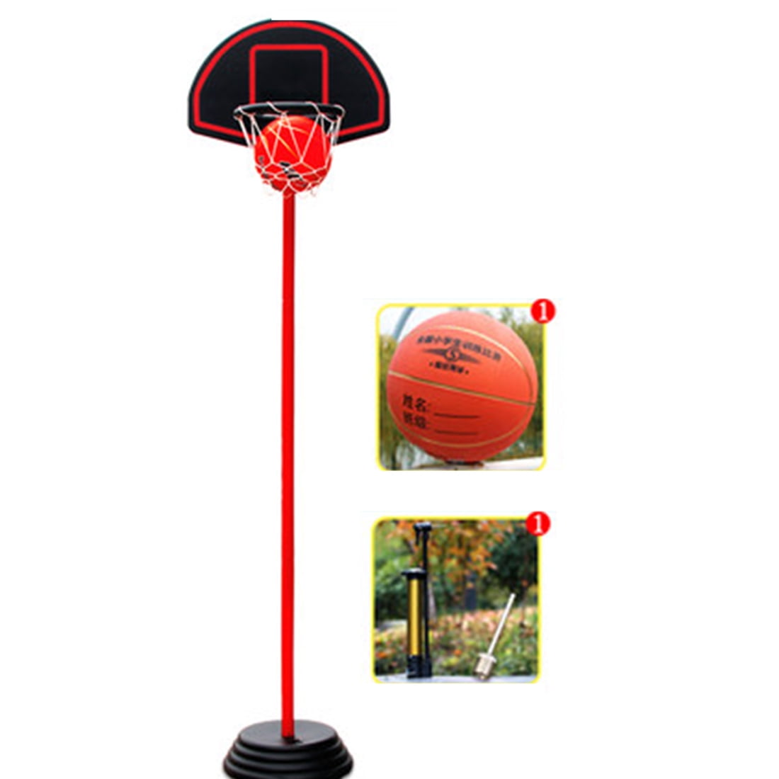 Indoor Adjustable Household Standing Basketball Hoop for Teenager