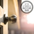 thumbnail image 4 of Door Strike Plates Stainless Steel For Home Use 4Pcs 10.5X10X0.1In, 4 of 9
