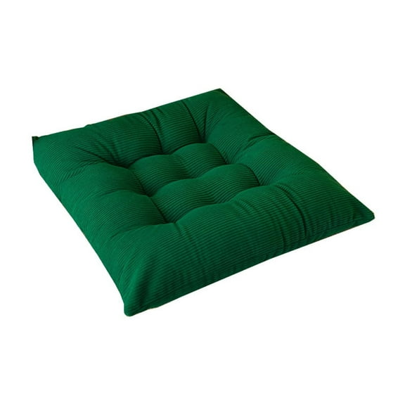 VOTRUDI Seat Cushion,Outdoor Chair Cushions,Corduroy Cushions for Living Room,Winter Summer Comfort for Chairs, Stools, Dining Spaces,Green