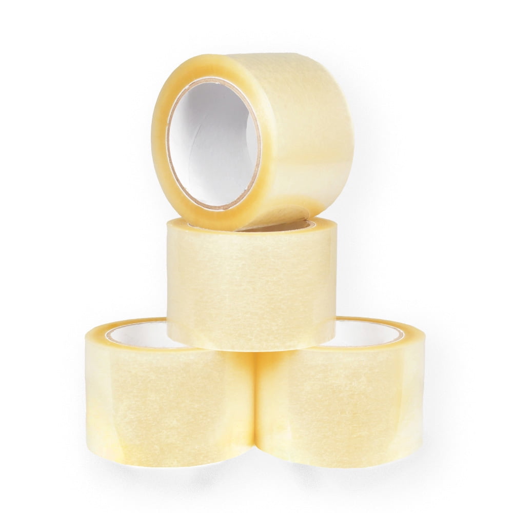 Shield Tape Packing Tape, 2.83 Inch x 110 Yards, 48 Rolls, Clear, 1.6 Mil, 3 Inch Core