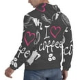 thumbnail image 6 of Sikiie I Love Coffee Men's Hoodie, Essentials Hoodie, Sweatshirt, Pullover Hooded Sweatshirt for Men-Small, 6 of 7