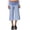 Blue -BO26, variant on Women Gauchos Pants Fold Over Low Rise Cropped Capris Pants Foldover Wide Leg Flared Yoga Culotte Bottoms Black S
