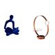 thumbnail image 1 of Figura de pensador abstracto,Estatua de pensador abstracto,decoración para el hogar,Portabotellas de vino,Soporte para botellas de vino,soporte para botellas de vino,estante de, 1 of 8