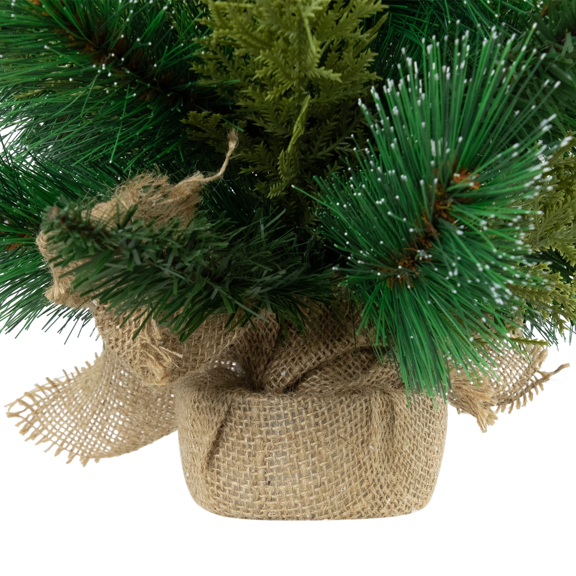 Northlight Spruce Pine Needle and Pinecone Artificial Mini Christmas Tree - 25" - Unlit