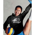thumbnail image 3 of Volleyball Gift Hoodies for Teen Girls Women Heart Love Sweatshirts Women Hoodie Medium Black, 3 of 5
