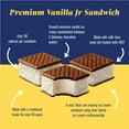 Fatboy Premium Vanilla Jr. Ice Cream Sandwiches, 2.75 fl oz, 9 Count
