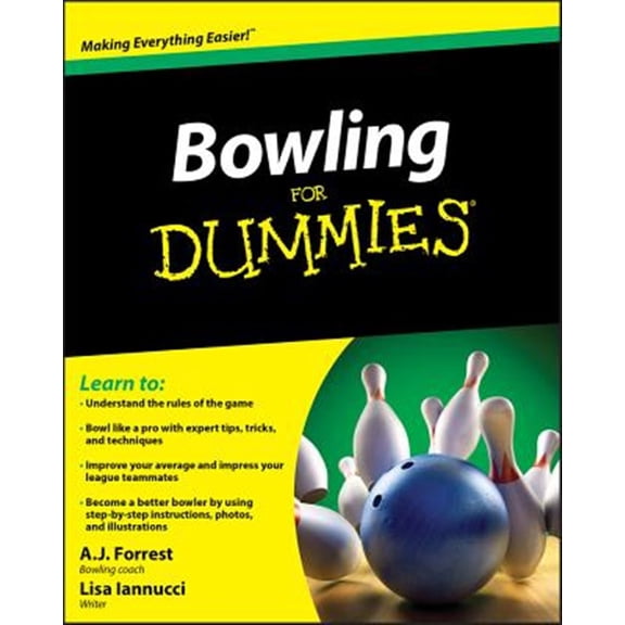 Pre-Owned Bowling for Dummies (Paperback) 0470601590 9780470601594
