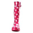 thumbnail image 2 of OwnShoe Women's Fashion Mid Calf Waterproof Rubber Rainboots, 2 of 3