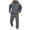 Grey#9527, variant on BOOMNY Men'S Sweatsuits Letter Graphic Hoodies Sweatpants 2Pcs Gym Sweat Suits Running Jogging Fall Winter Athletic Tracksuit Outfits