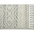 thumbnail image 3 of Abani Cabo Collection Grey 4' x 6' Diamond Tribal Moroccan Area Rug, 3 of 5