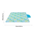 thumbnail image 5 of Beautynvta Beach Blanket, Outdoor & Picnic Blanket, Extra Large Sand Proof and Waterproof Lightweight Portable Beach Mat for Camping Hiking Travel Parks Grass, 5 of 5