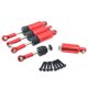 thumbnail image 4 of Amortiguador RC con aceite ajustable, juego de amortiguadores RC con resortes para HS 1/18 rojo, 4 of 7