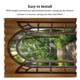 thumbnail image 5 of Kearding Cortina de ducha fácil de instalar, duradera, para baño, paisaje, cortinas de ducha, cortinas para ducha Juegos de accesorios de baño, 5 of 6