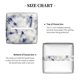 thumbnail image 5 of Balery Indigo Tie Dye Porta Pañuelos de Cuero con Estampado – Funda Moderna Cuadrada para Caja de Pañuelos, Dispensador 5x5x5'', 5 of 7