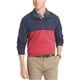 thumbnail image 2 of IZOD Camiseta henley con bloques de color para hombre, rojo, grande IZOD  henley, 2 of 2