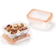 thumbnail image 3 of shiyou-Lock & Lock 095131-006-0000 Contenants en Plastique avec Couvercles-2 x 170ml Rectangulaire, Transparent & Lock & Lock 095115-006-0000 Contenant en Plastique avec Couvercle 1.2 L Rectangulaire, Transparent, 3 of 4