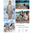 thumbnail image 5 of Gray Marble Beach Towels Oversized Super Absorbent, Farmhouse Vintage Abstract Ombre Texture Lightweight Bath Towel Quick Dry Sets For Bathroom/Pool/Rv Camping/Beach Play/Gym Room/Picnic 35"x70", 5 of 8