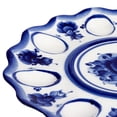 thumbnail image 3 of Decorative Egg Keeper Easter Egg Dish. Blue&White Porcelain. Gzhel Easter Decor for the Home Egg Holder, 3 of 5