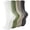 Green + Khaki + White + Dark Gray, variant on Yawlsow 4 Pairs Pilates Grip Socks for Women, Non Slip Yoga Socks with Arch Support & Breathable Cotton for Barre Ballet Hospital Workout, Size 5-10