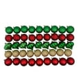 thumbnail image 1 of Holiday Time 45-Count Shatterproof Ornaments-Red/Gold/Green, 1 of 5