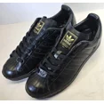 thumbnail image 4 of Adi - das Men's Black /Gold Originals Superstar 1 Sneakers 465472 Size 8.5, 4 of 6